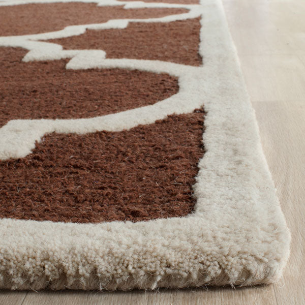 safavieh clearance cambridge cam140h dark brown rug