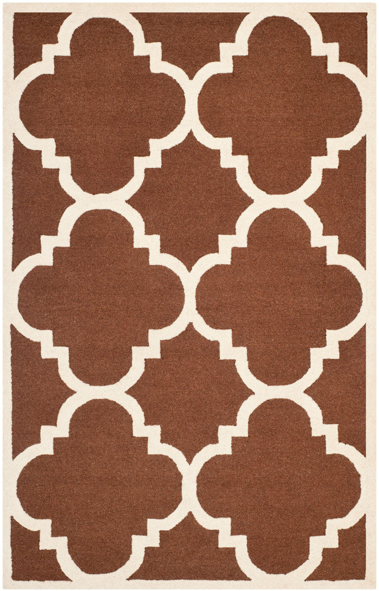 safavieh clearance cambridge cam140h dark brown rug