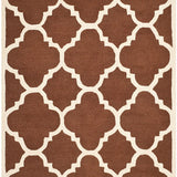 safavieh clearance cambridge cam140h dark brown rug