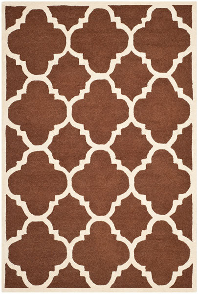 safavieh clearance cambridge cam140h dark brown rug