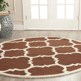 safavieh clearance cambridge cam140h dark brown rug