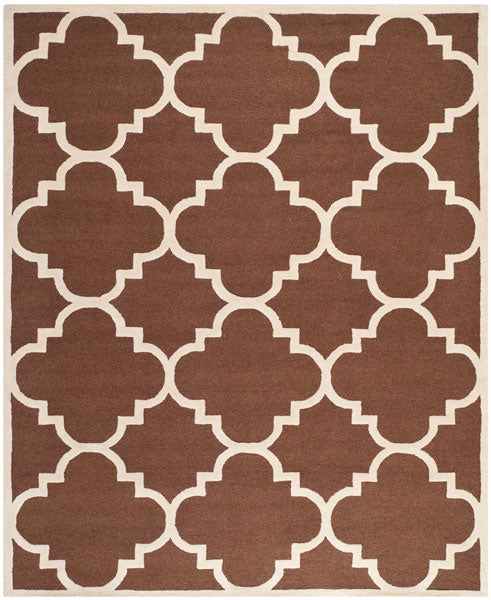 safavieh clearance cambridge cam140h dark brown rug