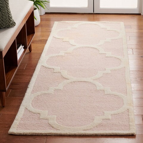 safavieh clearance cambridge cam140m light pink rug