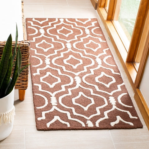 safavieh clearance cambridge cam141h dark brown rug