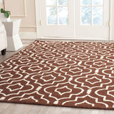 safavieh clearance cambridge cam141h dark brown rug