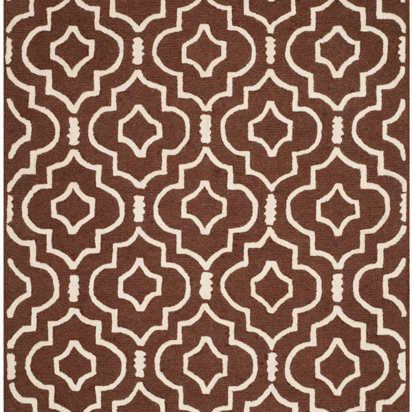 safavieh clearance cambridge cam141h dark brown rug