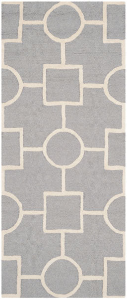 safavieh clearance cambridge cam143d silver rug