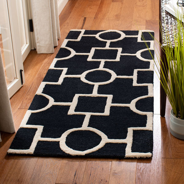 safavieh clearance cambridge cam143e black rug