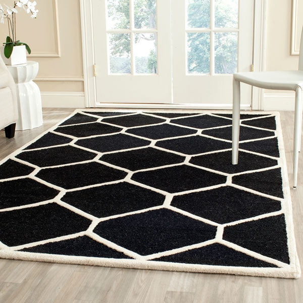 safavieh clearance cambridge cam144e black rug
