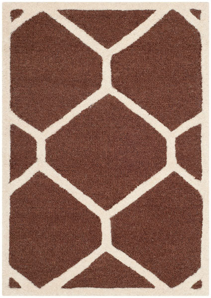 safavieh clearance cambridge cam144h dark brown rug