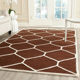 safavieh clearance cambridge cam144h dark brown rug