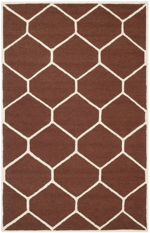 safavieh clearance cambridge cam144h dark brown rug