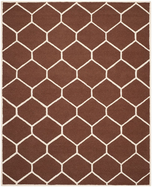safavieh clearance cambridge cam144h dark brown rug