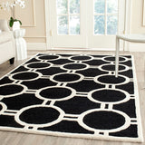 safavieh clearance cambridge cam145e black rug