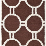 safavieh clearance cambridge cam145h dark brown rug