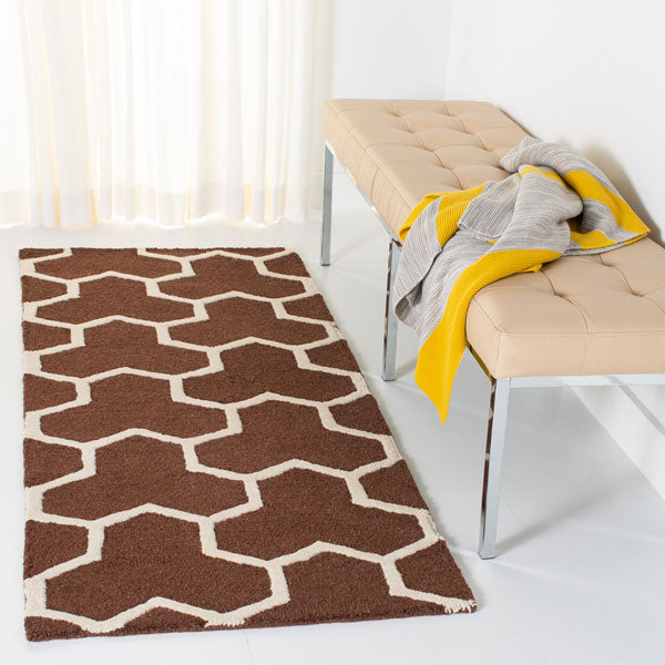 safavieh clearance cambridge cam146h dark brown rug