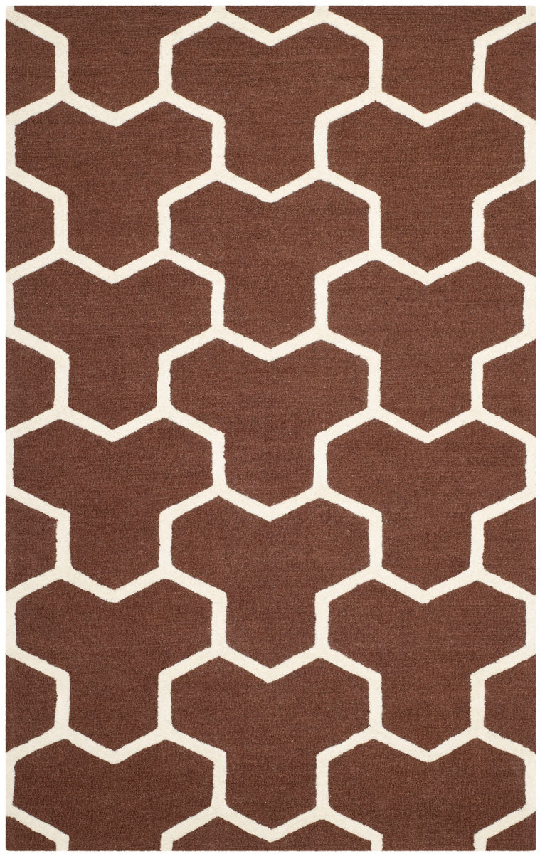safavieh clearance cambridge cam146h dark brown rug