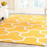 safavieh clearance cambridge cam146q gold rug