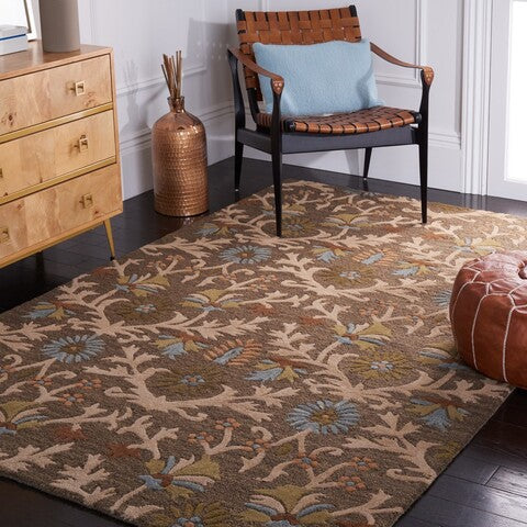 safavieh clearance cambridge cam235a moss rug