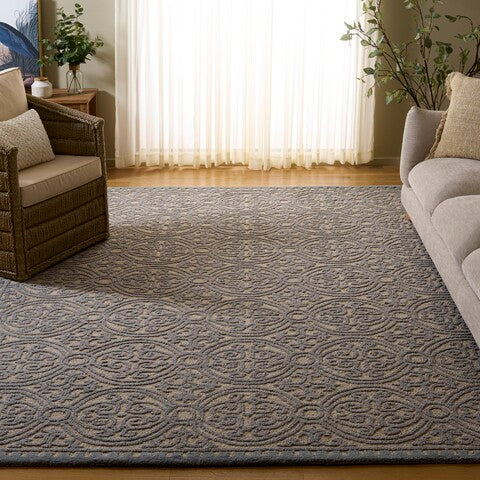 safavieh clearance cambridge cam236a dusty blue rug
