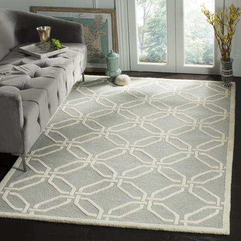 safavieh clearance cambridge cam311l light grey rug