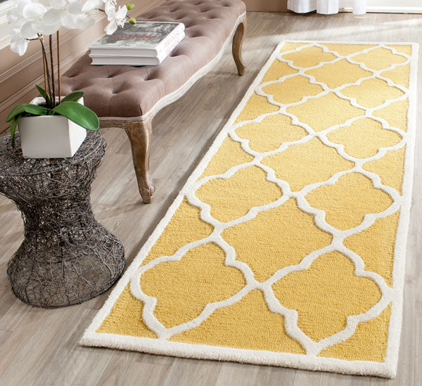 safavieh clearance cambridge cam312q gold rug