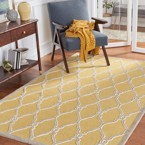 safavieh clearance cambridge cam352q gold rug