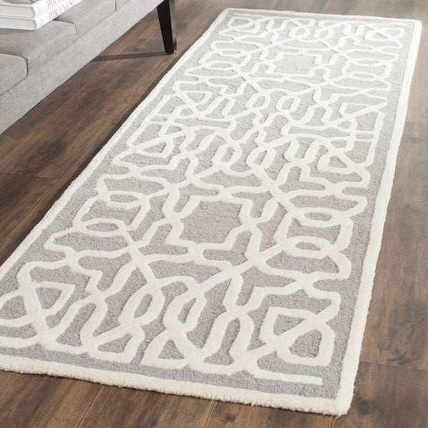 safavieh clearance cambridge cam570d silver rug