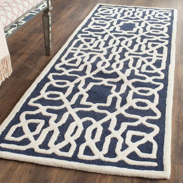 safavieh clearance cambridge cam570m navy rug