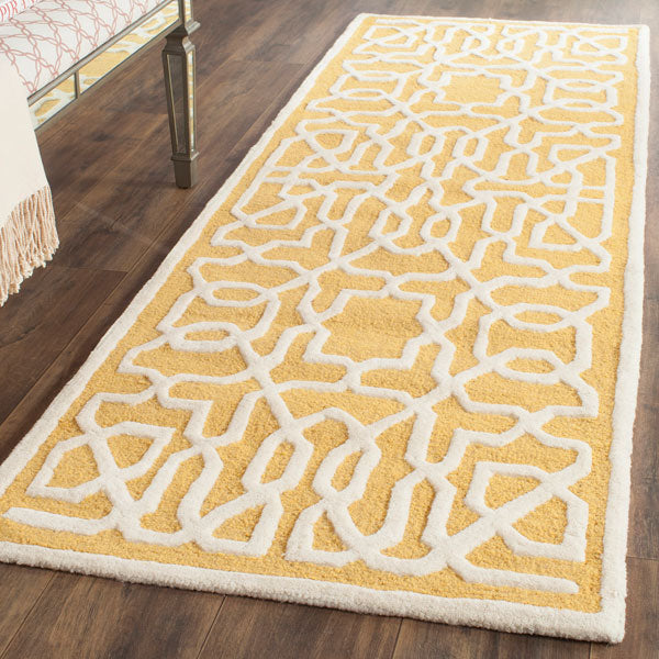 safavieh clearance cambridge cam570q gold rug