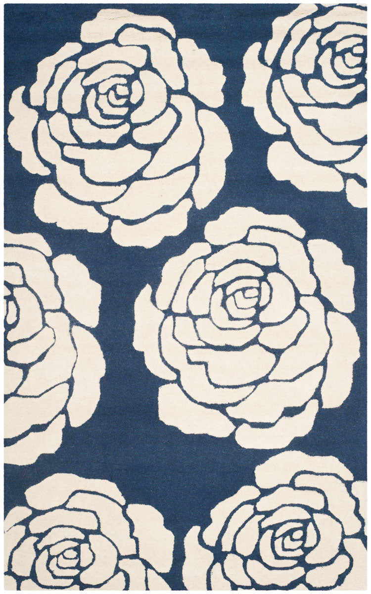 safavieh clearance cambridge cam782m navy rug