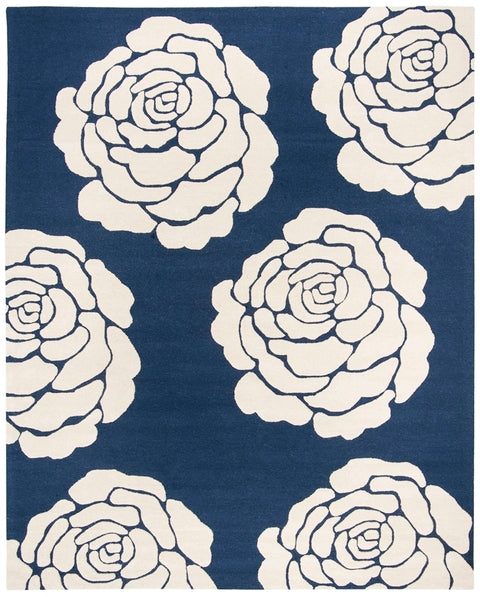 safavieh clearance cambridge cam782m navy rug