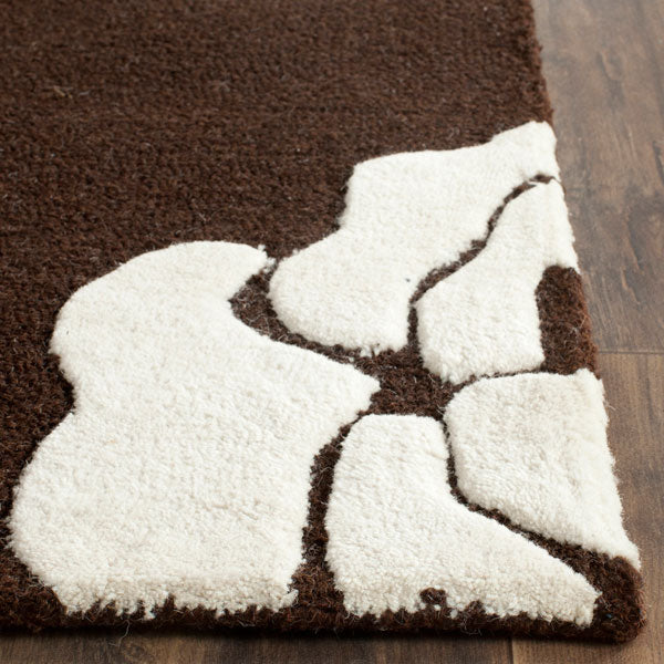 safavieh clearance cambridge cam782r brown rug