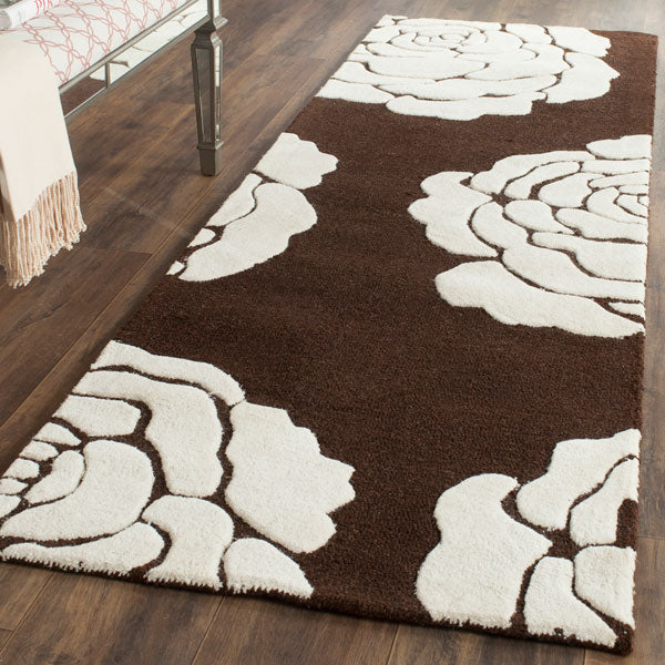safavieh clearance cambridge cam782r brown rug