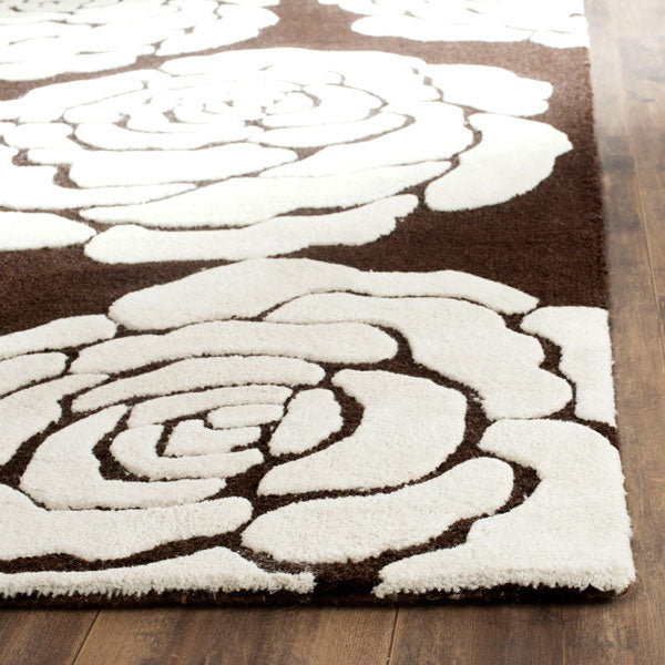 safavieh clearance cambridge cam782r brown rug