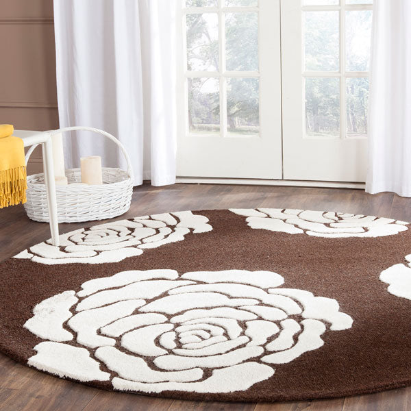 safavieh clearance cambridge cam782r brown rug