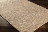 Hauteloom Caspar CASPA Cream Woven/Flatwoven Jute Rug