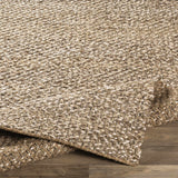 Hauteloom Caspar CASPA Cream Woven/Flatwoven Jute Rug