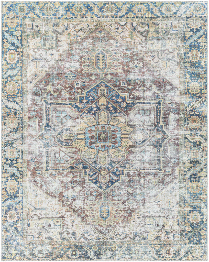 Hauteloom Catigbian CATIG Light Gray Machine Made Polyester Rug