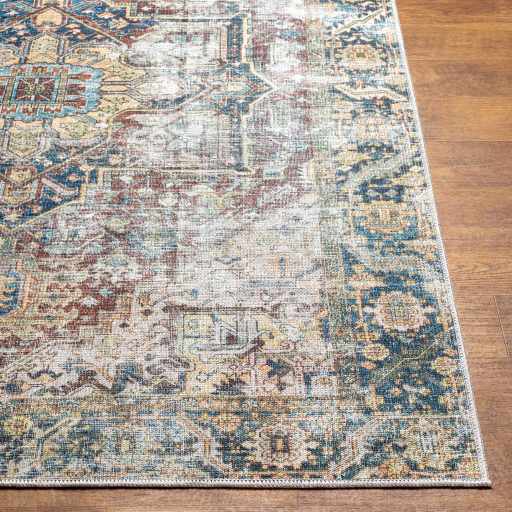 Hauteloom Catigbian CATIG Light Gray Machine Made Polyester Rug