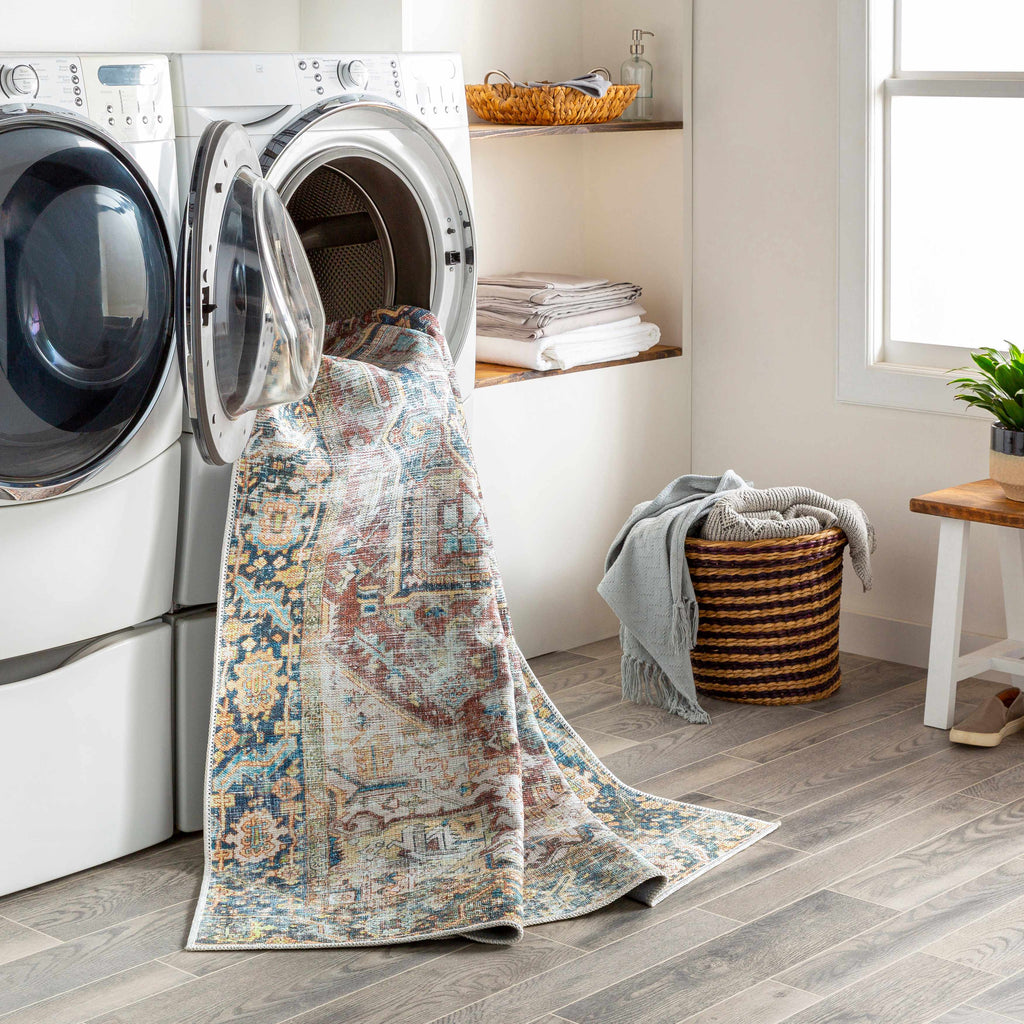 Hauteloom Catigbian CATIG Light Gray Machine Made Polyester Rug