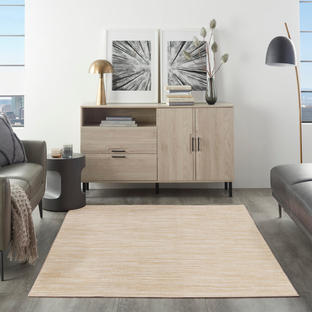 nourison nourison essentials nre01 ivory gold rug