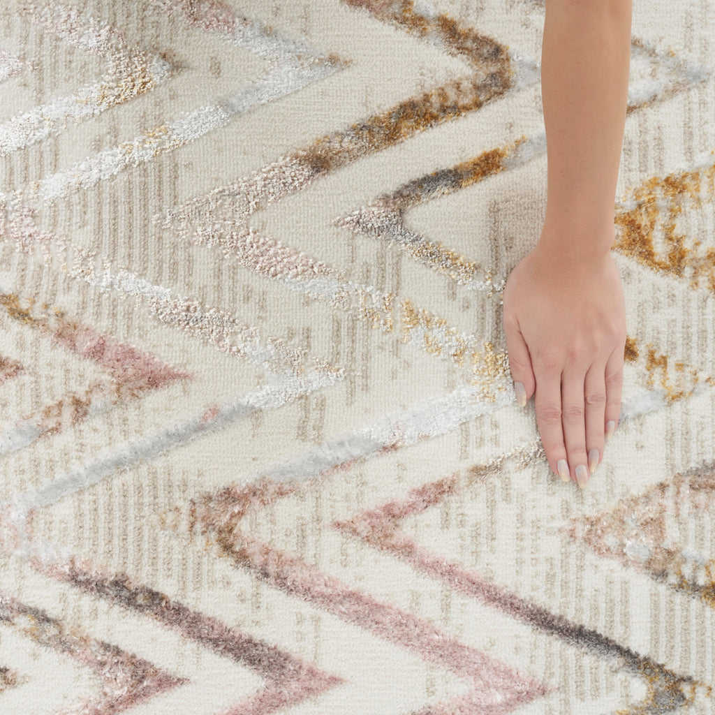 nourison glitz glz05 multicolor rug