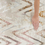 nourison glitz glz05 multicolor rug