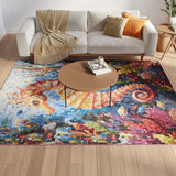 nourison color splash csp02 multicolor rug