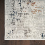 nourison home texture hmt04 grey blue rug
