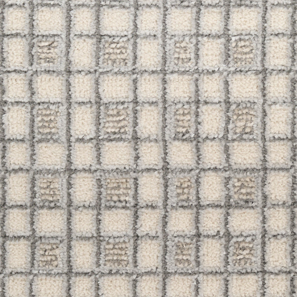 nourison nordic nrc03 ivory grey rug