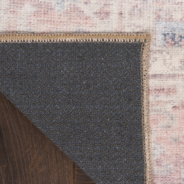 nourison vintage washables vws07 light blue rug