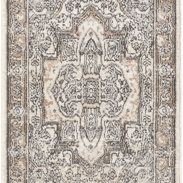 nourison quarry qua18 ivory grey taupe rug