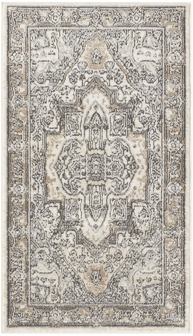 nourison quarry qua18 ivory grey taupe rug